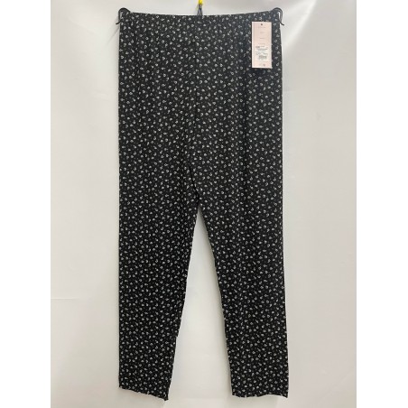 Pantalon femme fluide à...